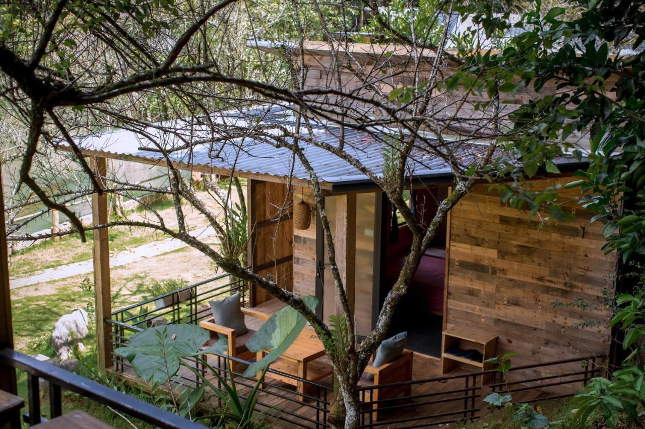 Hotel House By Lake Moc Chau Exterior foto