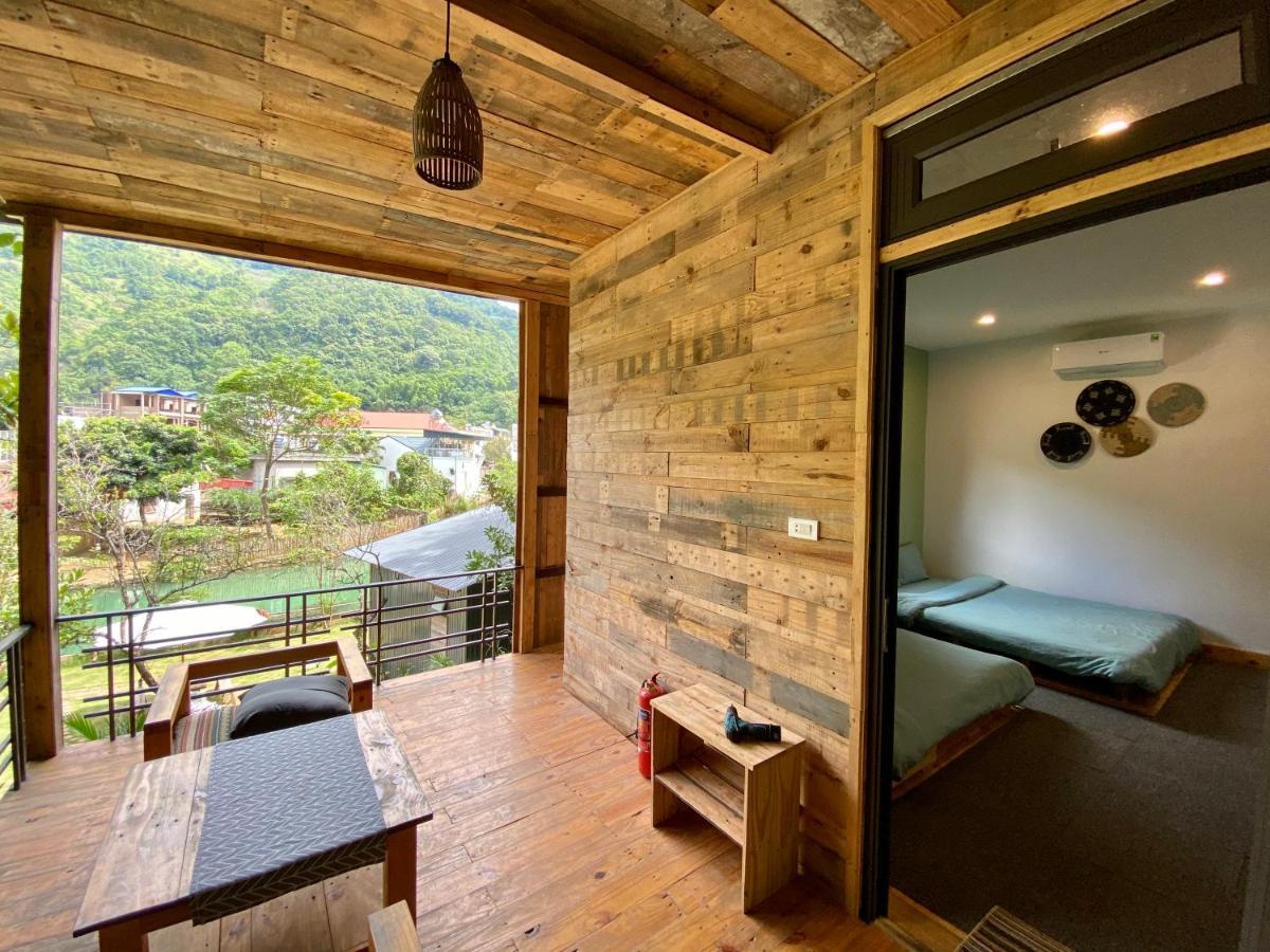 Hotel House By Lake Moc Chau Exterior foto